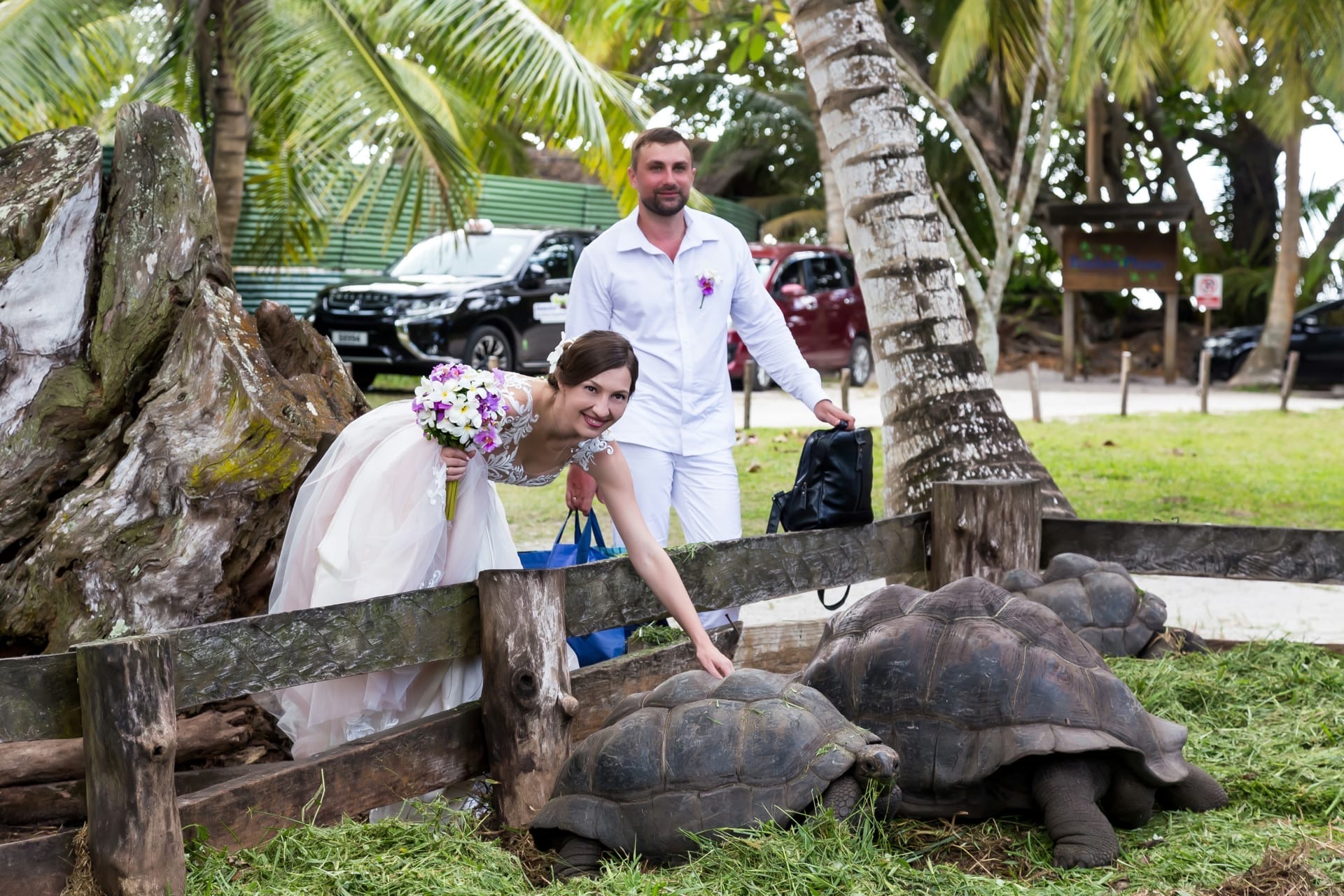 Свадьба на яхте Сейшелельских островах